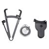 Body Fat Caliper , Handheld Body Fat Measurement Device , Clipper Combo with Body Fat Percentage Measure Chart , Measures Body Fat for Men and Women Waist Leg Arm Measurement Tools view 1
