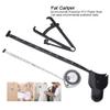 Body Fat Caliper , Handheld Body Fat Measurement Device , Clipper Combo with Body Fat Percentage Measure Chart , Measures Body Fat for Men and Women Waist Leg Arm Measurement Tools view 3