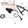 Body Fat Caliper , Handheld Body Fat Measurement Device , Clipper Combo with Body Fat Percentage Measure Chart , Measures Body Fat for Men and Women Waist Leg Arm Measurement Tools view 4