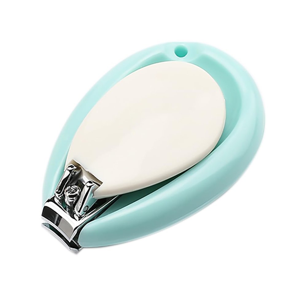 MiHerom Fold-Up Nail Clippers, Easy-Grip Handle,Infant Nail Trimmer,Safe for All Ages, Nail Clippers for Baby Essential Nail Care