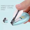 MiHerom Fold-Up Nail Clippers, Easy-Grip Handle,Infant Nail Trimmer,Safe for All Ages, Nail Clippers for Baby Essential Nail Care view 4