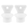 2pcs Portable Hot Water Bottle Plugs Small Sealing Stoppers Plug for Hot Water Sack Hot Water Sack Bottle Stopper Replacement Small view 1