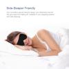 2024 Innovational Design No Strap Sleep Eye Mask for Men Women, Stickermask, Light Blocking Sleeping Mask Blindfold for Travel Yoga Nap, Side-Sleeper view 4