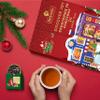 BREWIX, 2025 Advent Calendar Loose Tea Set | 24 Delightful Black & Green Tea Infusions in Golden Tin Caddies - Holiday Gift Box | Advent Calendar 2025 for Adults | Christmas Gift Idea for Tea Lovers, Christmas Countdown Set | Holiday Variety Sampler  view 2