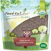 Food to Live - Organic Black Chia Seeds, 4 Pounds - Non-GMO, Whole, Sproutable, Vegan, Kosher, Keto, Sirtfood, Bulk view 1