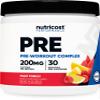 Nutricost Pre-Workout Complex Powder (30 Servings, Fruit Punch) - with Beta-Alanine, Taurine & Amino Acids view 1
