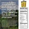 Old Trapper Teriyaki Snack Sticks, 1.2-Ounce Individually Wrapped Packages, Natural Wood Smoked Meat Snacks, 11 Grams of Protein per Serving (Pack of 24) view 2