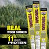 Old Trapper Teriyaki Snack Sticks, 1.2-Ounce Individually Wrapped Packages, Natural Wood Smoked Meat Snacks, 11 Grams of Protein per Serving (Pack of 24) view 3