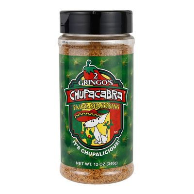 2 Gringo's Chupacabra Fajita Seasoning Rub Sweet And Tangy Flavor 12 Oz Bottle