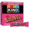 KIND Seeds Fruit & Nuts Snack Bar, Dark Chocolate Raspberry Pumpkin Seed | 5g Protein, High Fiber, Gluten Free Bars, 1.4 OZ, 12 Count view 1