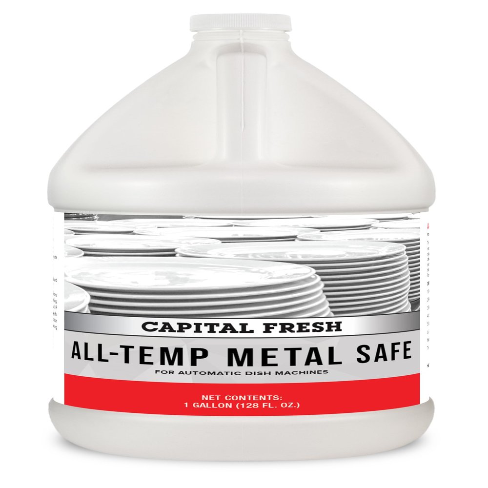 All Temp Metal Safe Liquid Dishwashing Machine Detergent 1 Gallon from Capital Fresh Made In The USA