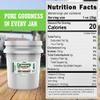 Jersey Pickles - Sweet Horseradish Chips (5 Gallon) - Fresh, Keto-Friendly, and Perfect for Snacks, Sandwiches, or Salads  The perfect Pickle Jars Cornichon for Families or Gatherings view 2