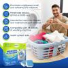 Freshero Washing Machine Cleaner Tablets 25 Pack for Front Load, Top Load & HE Washers, Removes Odors, Grime, & Limescale, Deep cleans the inner drum, pump, valve & hoses - Septic Safe, 1 Year Supply view 2