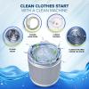 Freshero Washing Machine Cleaner Tablets 25 Pack for Front Load, Top Load & HE Washers, Removes Odors, Grime, & Limescale, Deep cleans the inner drum, pump, valve & hoses - Septic Safe, 1 Year Supply view 3