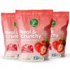 Colibreeco, Freeze-Dried Fruit, Strawberries, 1.0 Ounce (Pack of 3), Real and Crunchy, Non-GMO, Kosher and Vegan, 100% Fruit, No Sugar Added, Excellent for Healthy Snacks and Gluten Free. view 1