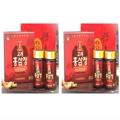 2 Set Boxes - Korean Royal Gold 6 Years Red Ginseng Extract - 2 Hop Cao Cot Hong Sam 6 Tuoi Royal Gold - 250g per Bottle x 2 Bottles per Box x 2 Boxes per Order - Made in South Korea
