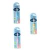 Anneome 3pcs Boys and Girls Toothbrushes Soft Bristles Cartoon Design for Ages Safe Material Ergonomic Grip for Easy Handling for Cleaning Elephant view 1