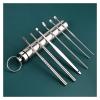 6Pcs/Set Ear Wax Pickers Stainless Steel Earpick Wax Remover Curette Ear Pick Cleaner Ear Cleaner Spoon Care Ear Clean Tool(1set) view 1