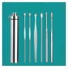 6Pcs/Set Ear Wax Pickers Stainless Steel Earpick Wax Remover Curette Ear Pick Cleaner Ear Cleaner Spoon Care Ear Clean Tool(1set) view 3