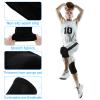 Abeillo Sport Knee Support Brace- Wrestling Knee Pads Knee Brace Sleeve Soft Wrestling Knee Pads for Women Dancers, Knee Compression Sleeve for Volleyball Football Dance Yoga Running Climbing Black view 2
