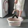 LEabox Rectangle, Plastic Mop Bucket, Household Folding Mop, Water Storage Bucket, Mop Bucket, Fiber Mop, Cleaning Bucket, Squeeze Bucket view 2