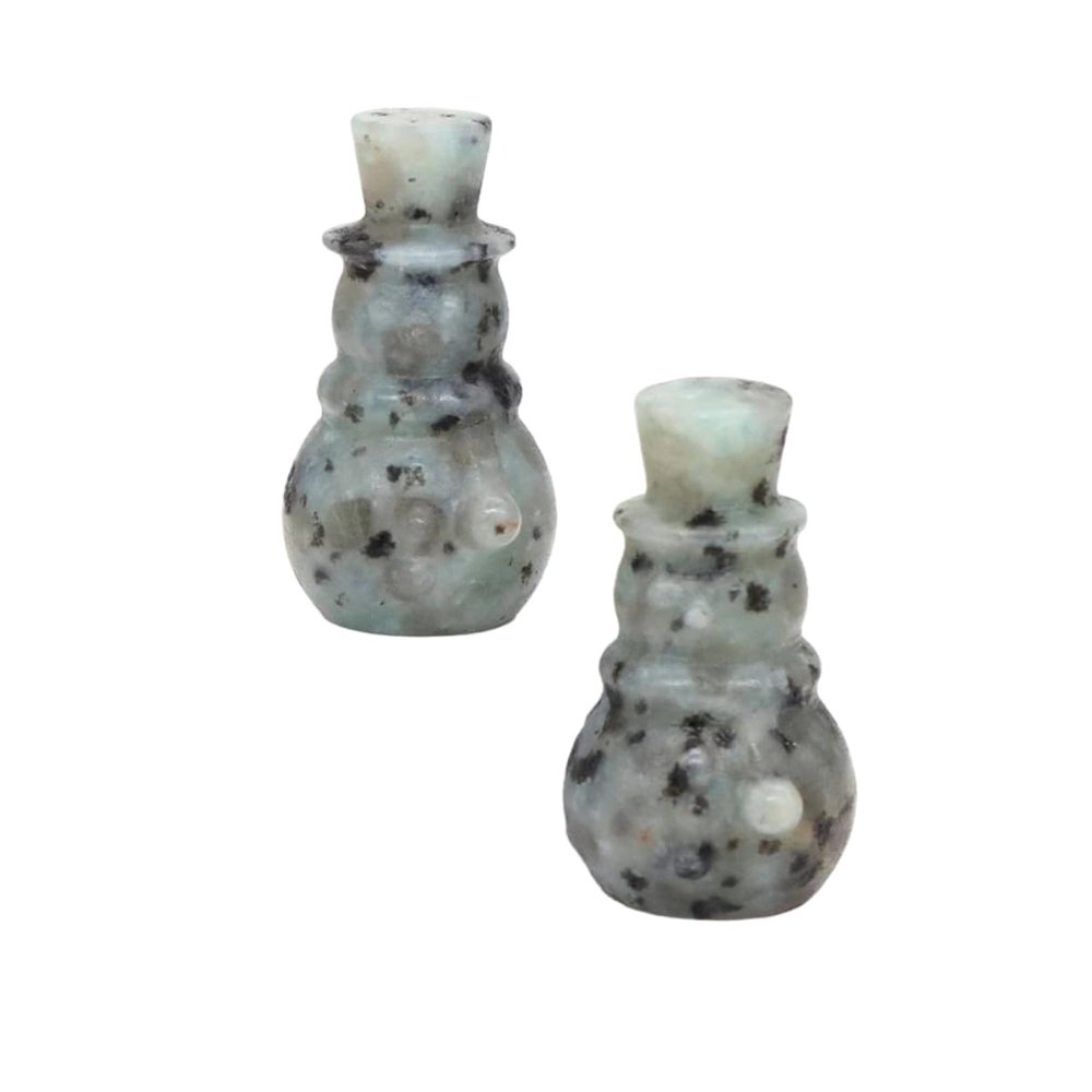 1pc Snowman Statue Natural Stone Carved Figurine Home Decoration Crafts Ornaments,Lotus Jasper