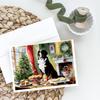 Caroline's Treasures DAC3733GCA7P Bernese Mountain Dog Christmas Cookies Greeting Cards Pack of 8 Blank Cards with Envelopes Whimsical A7 Size 5x7 Blank Note Cards view 2