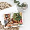 Caroline's Treasures DAC3765GCA7P Chesapeake Bay Retriever Christmas Cookies Greeting Cards Pack of 8 Blank Cards with Envelopes Whimsical A7 Size 5x7 Blank Note Cards view 2