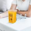 SEWOART Travel Sharps Container Small Container Home Use Pp Material Needle Disposal Box view 3