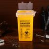 SEWOART Travel Sharps Container Small Container Home Use Pp Material Needle Disposal Box view 4