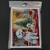 Caroline's Treasures DAC3870GCA7P Poodle Christmas Cookies Greeting Cards Pack of 8 Blank Cards with Envelopes Whimsical A7 Size 5x7 Blank Note Cards view 3