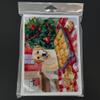 Caroline's Treasures DAC3843GCA7P Labrador Retriever Christmas Cookies Greeting Cards Pack of 8 Blank Cards with Envelopes Whimsical A7 Size 5x7 Blank Note Cards view 3