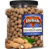 Dark Chocolate Cocoa Dusted Almonds by It's Delish, 44 OZ Jumbo Container | Bulk Choc Covered Almond Candy Snack | Healthy Snacks, Keto, Vegan, Dairy Free, Kosher view 1