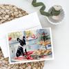 Caroline's Treasures DAC3792GCA7P French Bulldog Christmas Cookies Greeting Cards Pack of 8 Blank Cards with Envelopes Whimsical A7 Size 5x7 Blank Note Cards view 2