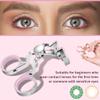 iGeyzoe Contact Lens Wearing Aids, Portable Contact Lens Eyelid Stretcher, Color Contact Lens Wearing Tool with Insert or Remove Tool/Tweeers/Contact Lens Case (Green) view 2