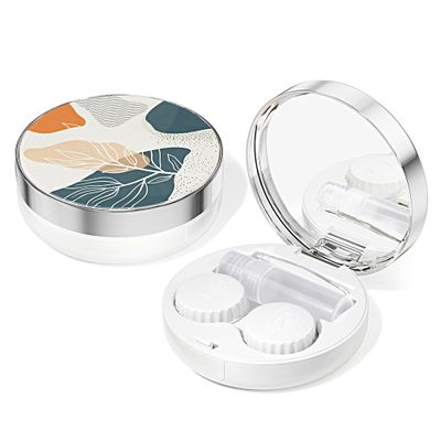 Lishae Contact Lens Case/Contact Case, Travel Contact Lens Case Cute Contact Case and Solution Perfect for Daily Travel Outdoor