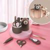 Baby nail clippers set, baby manicure set and pedicure set with cute case. Baby grooming gift set for newborns, infants and toddlers view 2
