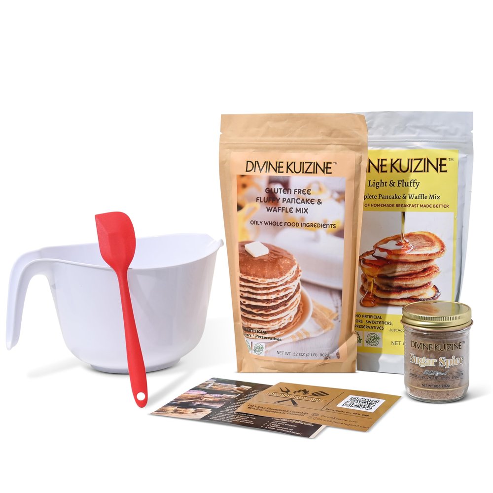 Divine Kuizine Brunch Box - Cooking Gift Baskets Includes Accessories - Kitchen Gift Variety Sets
