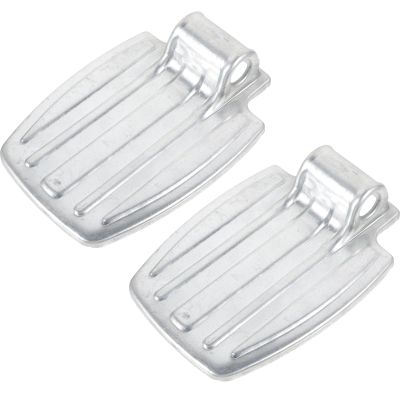 WOFASHPURET Universal Wheelchair Footrest Replacement 7.48 Inch Lightweight Metal Foot Pedal Durable Wheelchair Leg Rest Part for Enhanced Mobility and Travel Convenience