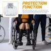 WOFASHPURET Universal Wheelchair Footrest Replacement 7.48 Inch Lightweight Metal Foot Pedal Durable Wheelchair Leg Rest Part for Enhanced Mobility and Travel Convenience view 3