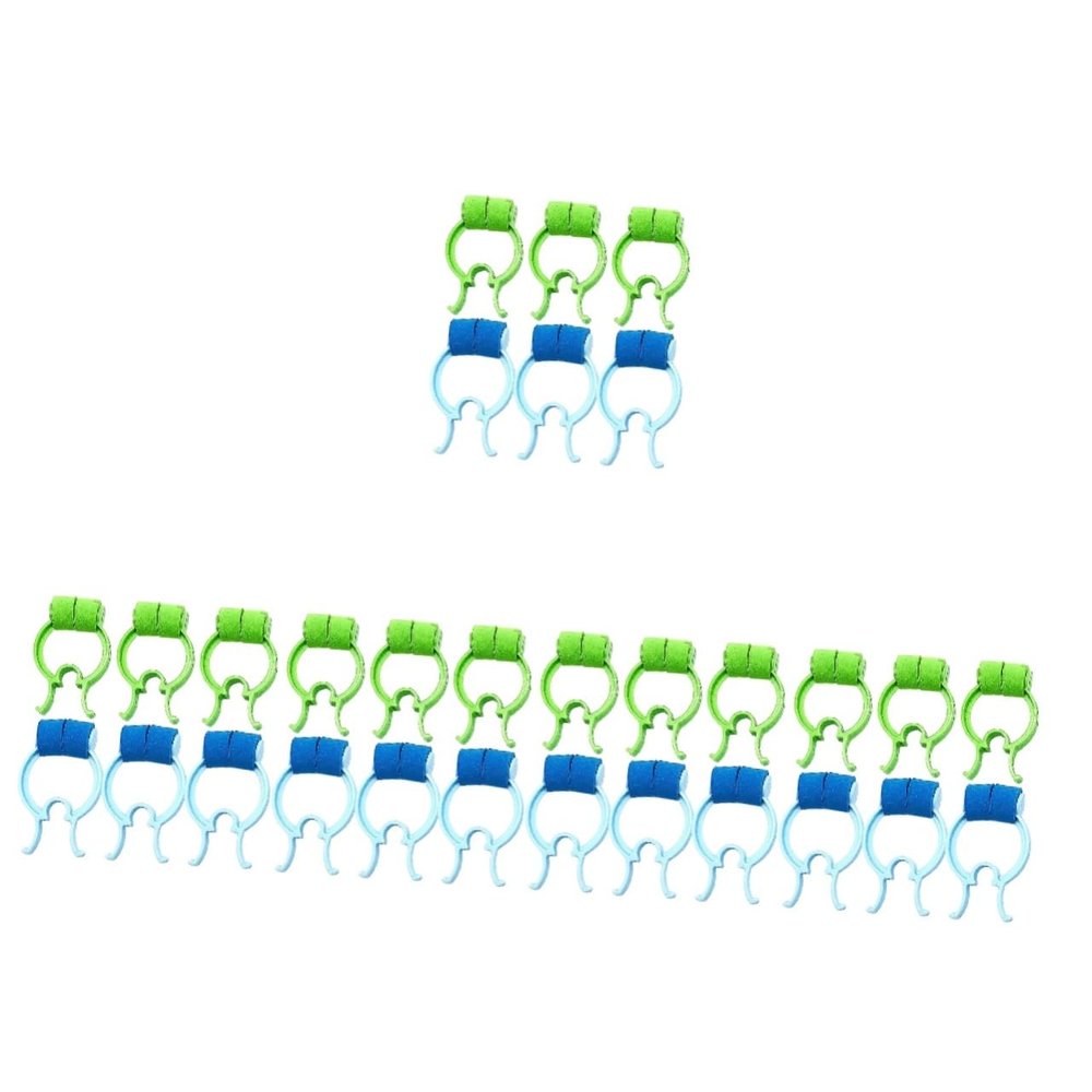 balacoo 30pcs Nose Stopper Clips Nose Nasal Clip Blood Stopper Alternative Plug for Swimming