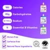 Chargel Variety Value, Caffeine-Free Instant Energy Gel Running, Biking, Workout, Hiking Essentials for Women & Men, Gifts for Runners - Carbs Vitamins, Gluten Free - Pack of 18 Gels - 6.35oz Each view 2