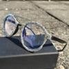 helena Stylish bling Rhinestone Reading Glasses for Womens Diamond Designer round Reader Trendy Anti Blue Light Glasses (white, 1.25, x) view 3