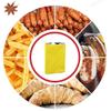 100 Pcs Aluminum Foil Hamburger Sleeves,Aluminum Foil Hot Dog Bags,Grease Resistant Serving Snack Bags For hot dogs, hamburgers, sandwiches, bagels (Yellow) view 2