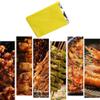 100 Pcs Aluminum Foil Hamburger Sleeves,Aluminum Foil Hot Dog Bags,Grease Resistant Serving Snack Bags For hot dogs, hamburgers, sandwiches, bagels (Yellow) view 3