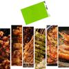 100 Pcs Aluminum Foil Hamburger Sleeves,Aluminum Foil Hot Dog Bags,Grease Resistant Serving Snack Bags For hot dogs, hamburgers, sandwiches, bagels (Green) view 3