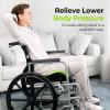 AUVON Anti-Slip Wheelchair Cushions with Front High Rear Low & Hump Design, Ergonomic Seat Cushion to Optimize Sitting Posture, Chair Cushions Relieve Sciatica, Back, Pressure Sore & Ulcer Pain view 4