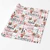 FnprtMo Wrapping Paper Set White Custom Wrapping Paper with Logo Birthday Wrapping Paper Bear Christma Wrapping Paper Kid view 3