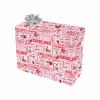 FnprtMo Wrapping Paper Roll Pink Personalized Christmas Paper Birthday Boy Wrapping Paper Roll Cat Christmas Wrapping Paper view 2
