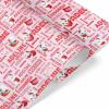 FnprtMo Wrapping Paper Roll Pink Personalized Christmas Paper Birthday Boy Wrapping Paper Roll Cat Christmas Wrapping Paper view 4